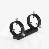 ADM V Series Universal Dovetail Ring Set, 75mm Adjustable Rings