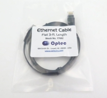 Optec 3-ft Flat Cat-5e Ethernet Cable